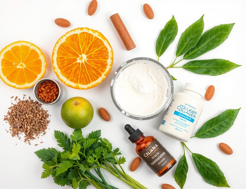 Premium natural ingredients for health and skincare